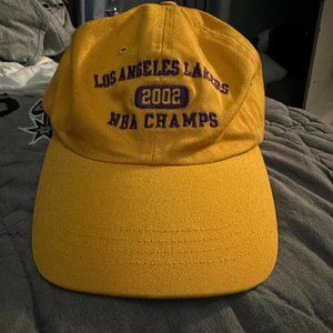 Vintage/Y2K 2002 LA Lakers NBA Champions Hat